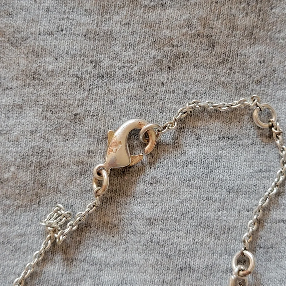 Coach || silver and gold flower charm necklace - Picture 5 of 6